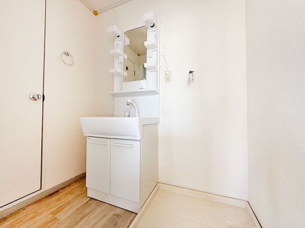 洗面所、洗濯機置き場