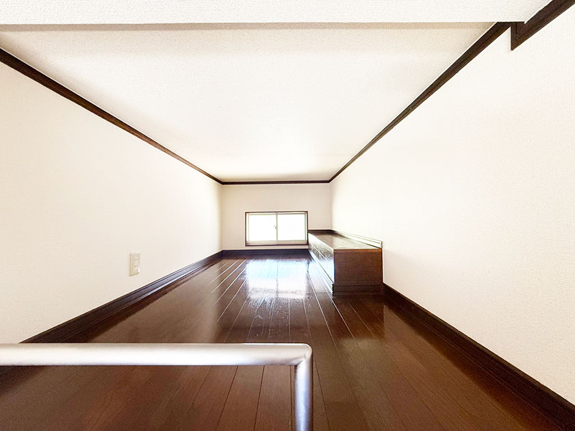 3帖の広さのロフト